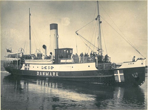 Læsøfærgen - copyright Erik Møller Sørensen