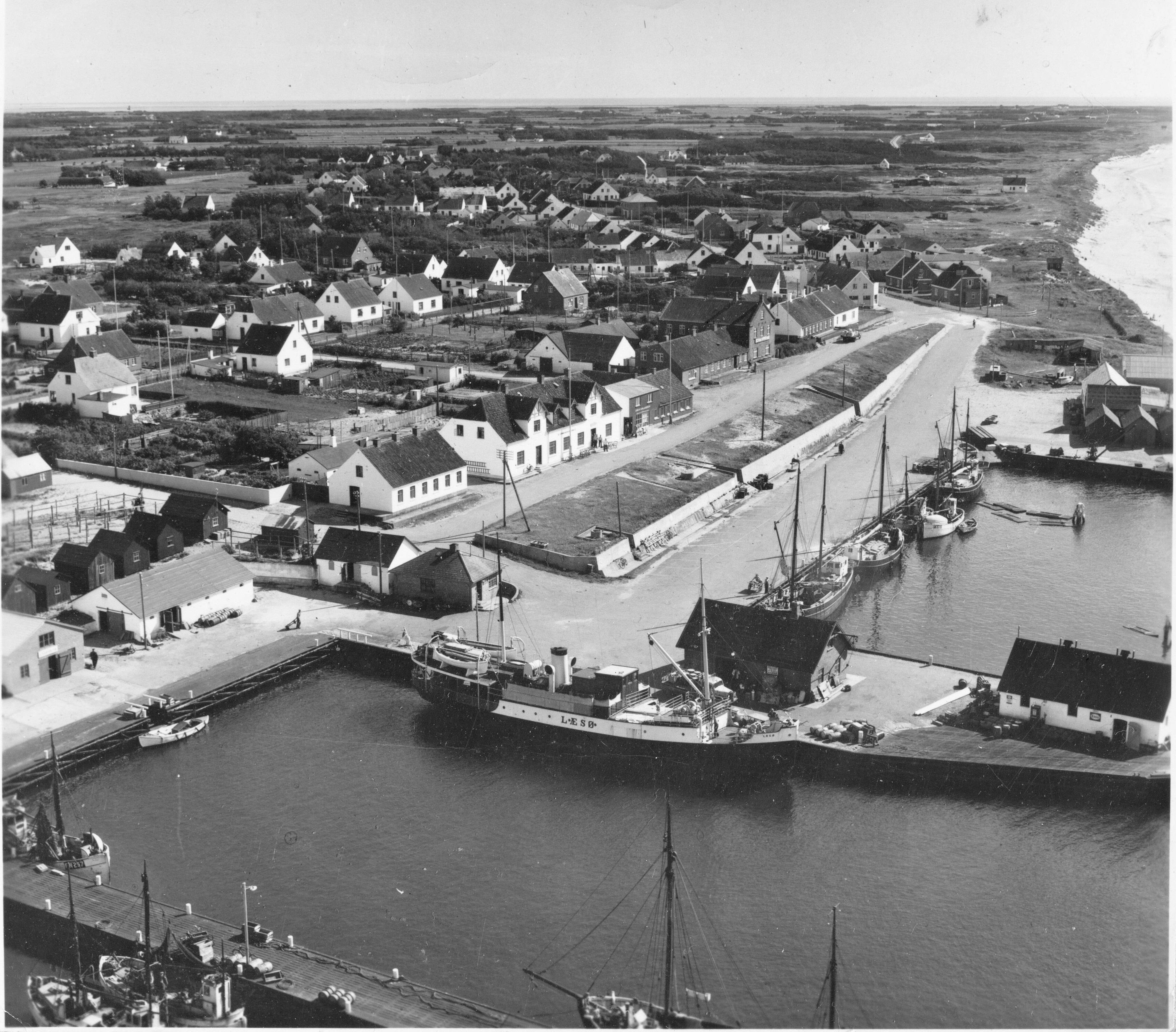 Vesterø Havn 1952