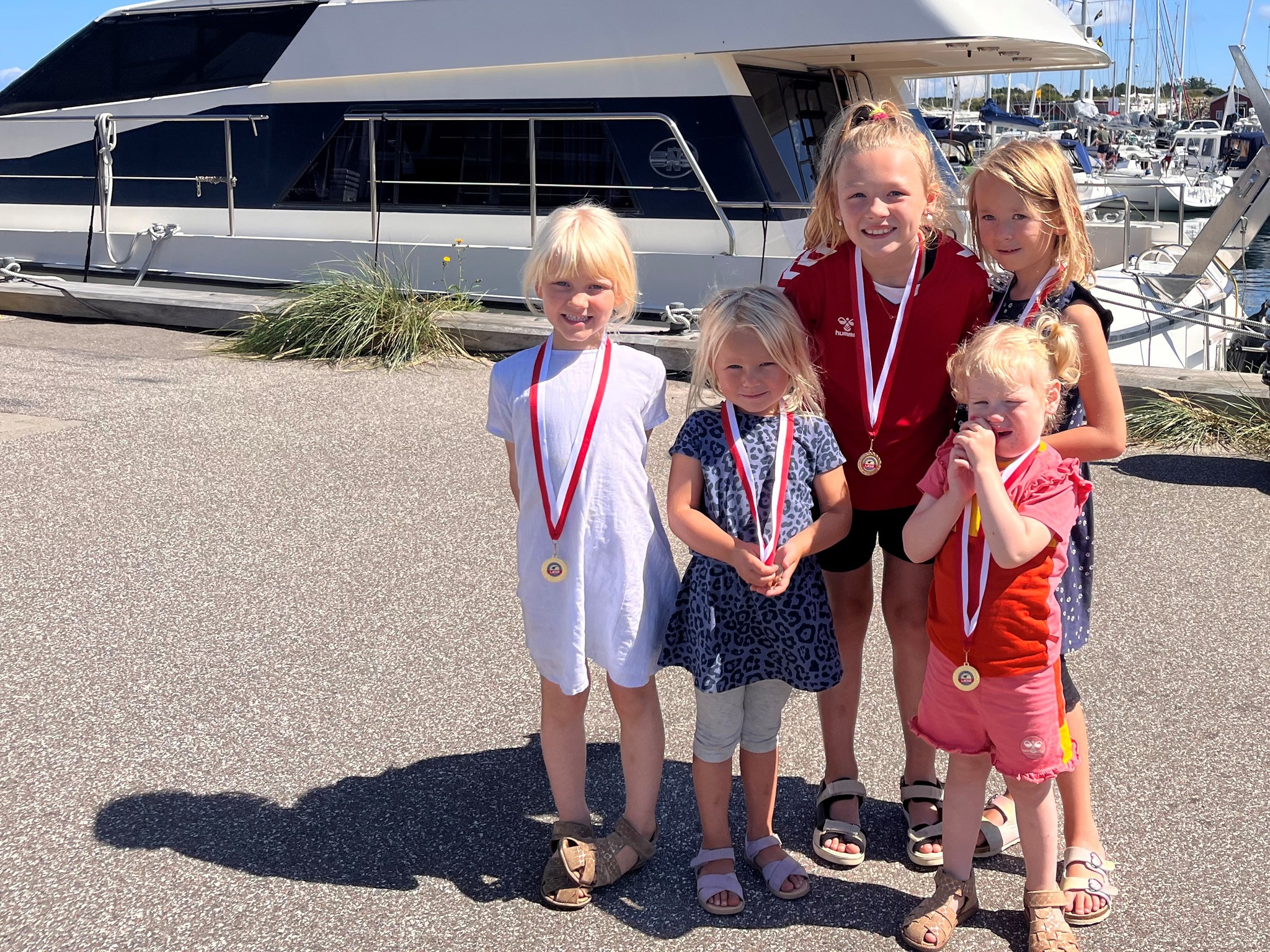 Ø-skattejagt med fine medaljer