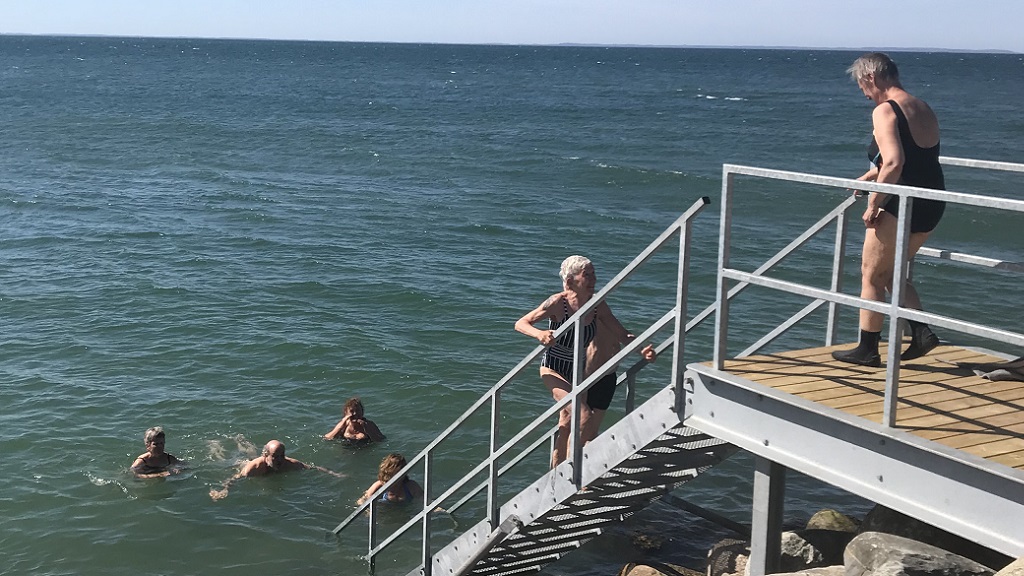 Vinterbadning Vesterø Læsø