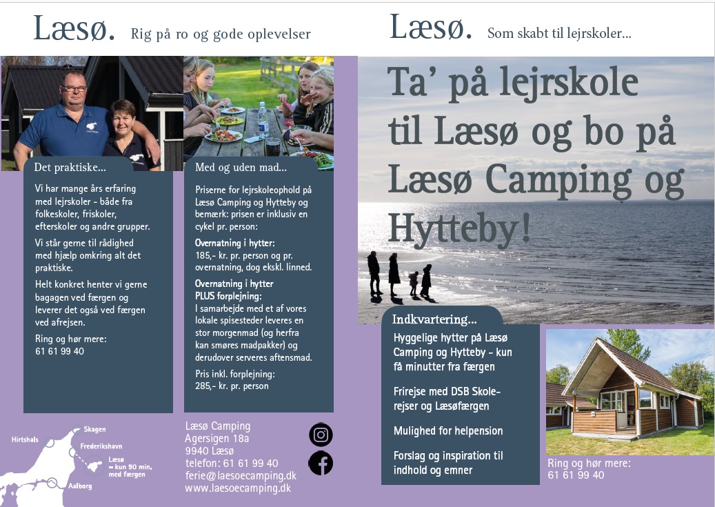 Læsø Camping lejrskole