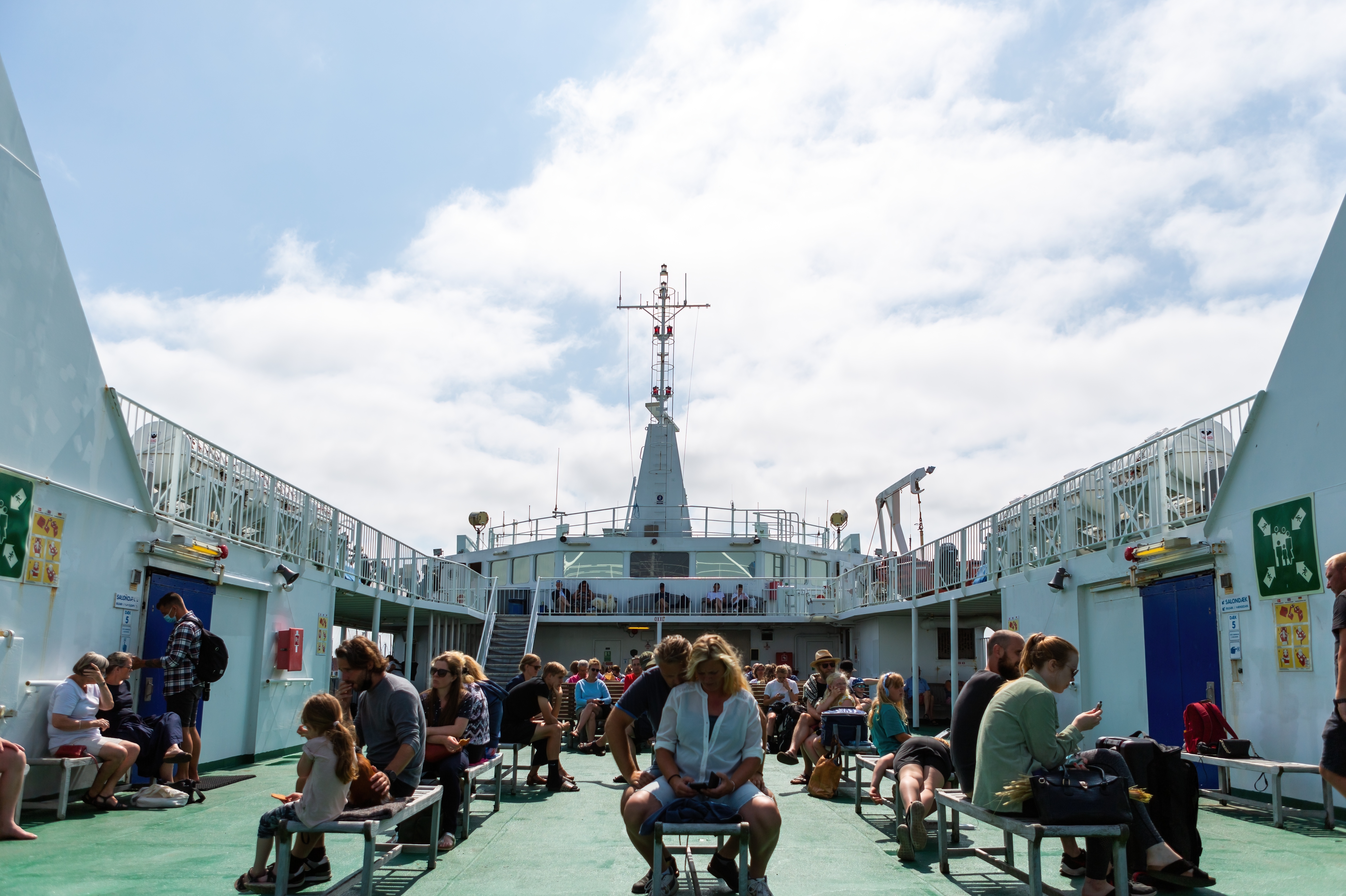 Læsøfærgen agterdæk Ane