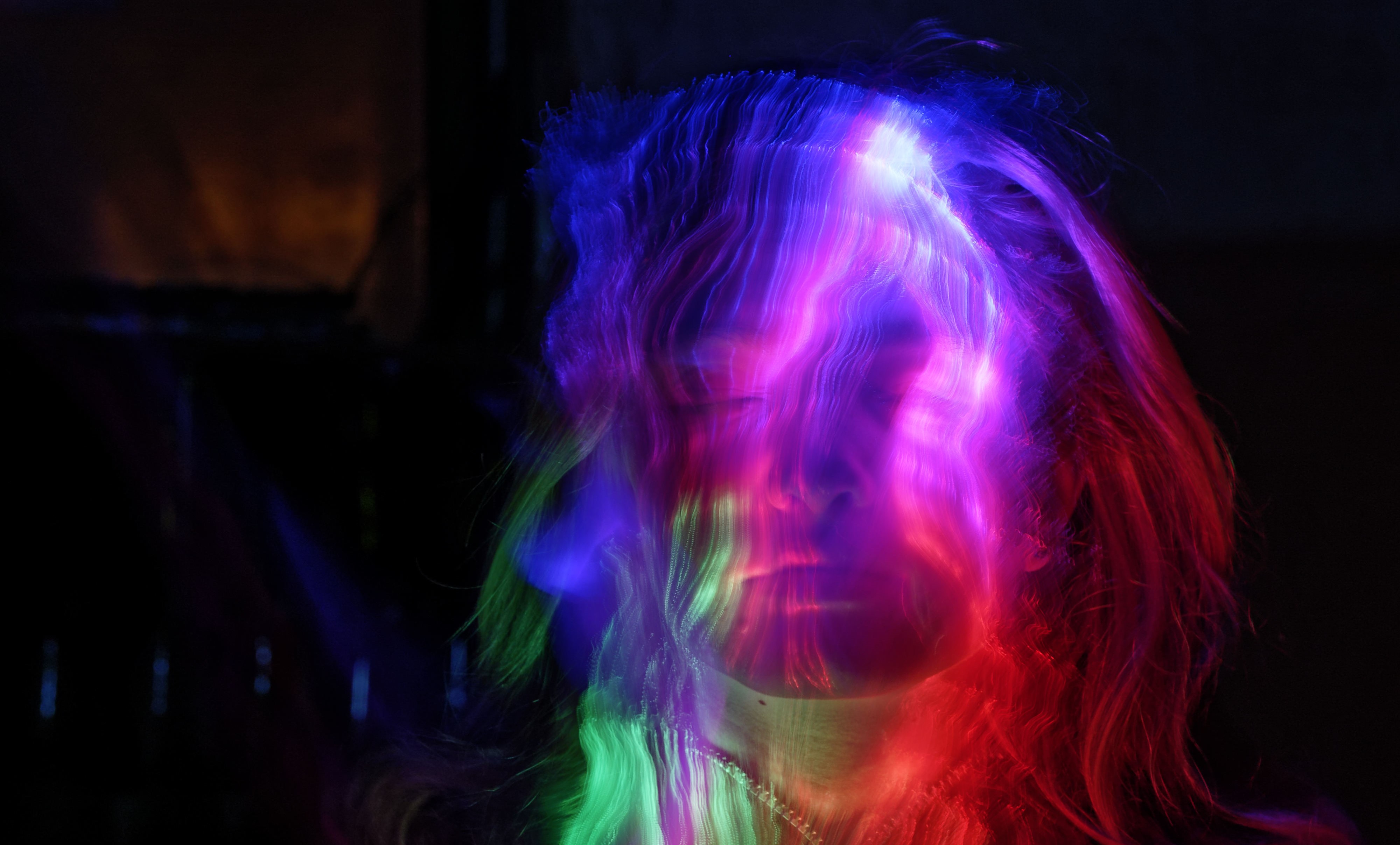 Lightpainting med slow shutter cam