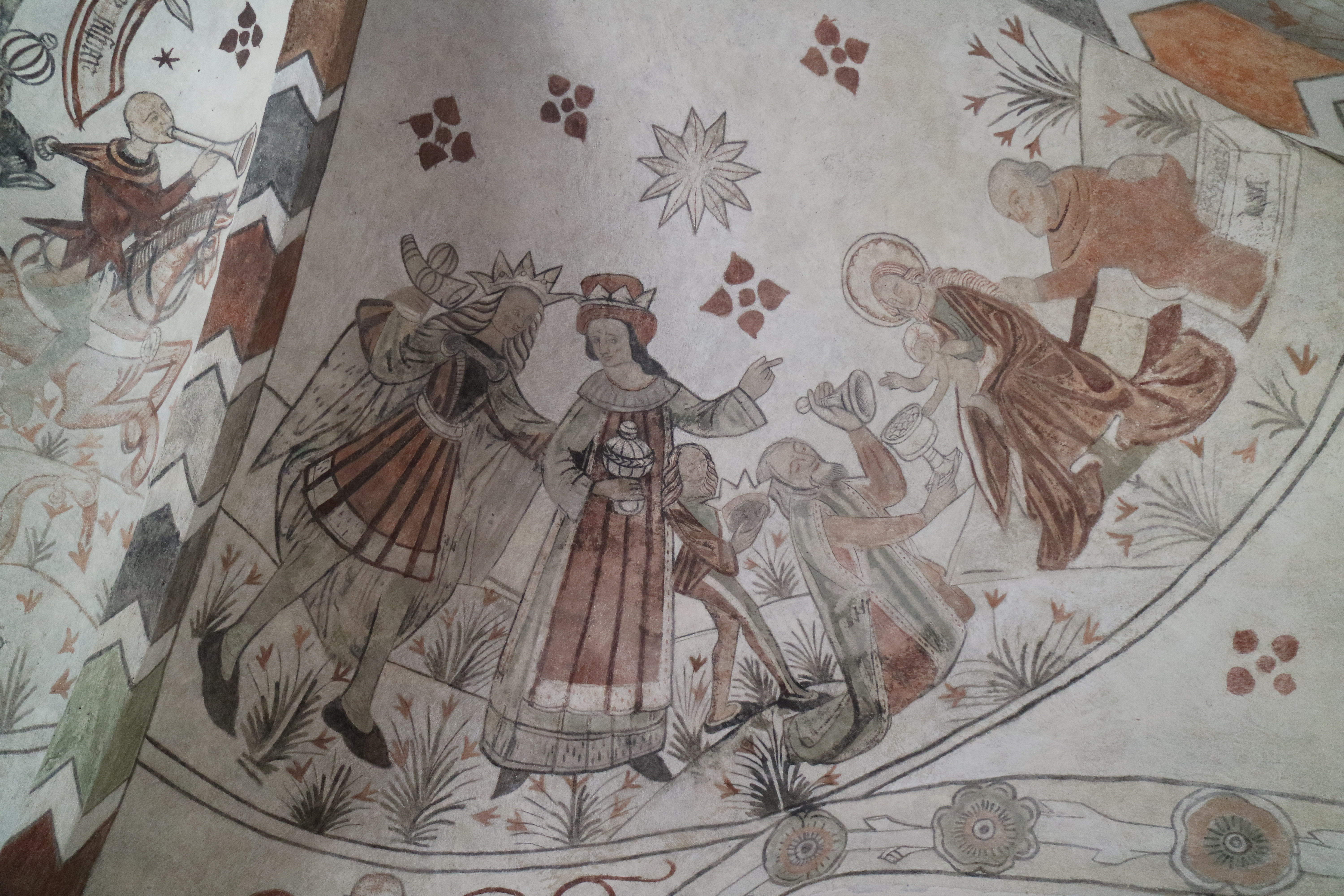 Vesterø Kirke kalkmalerier, Læsø - Sæby-værkstedet