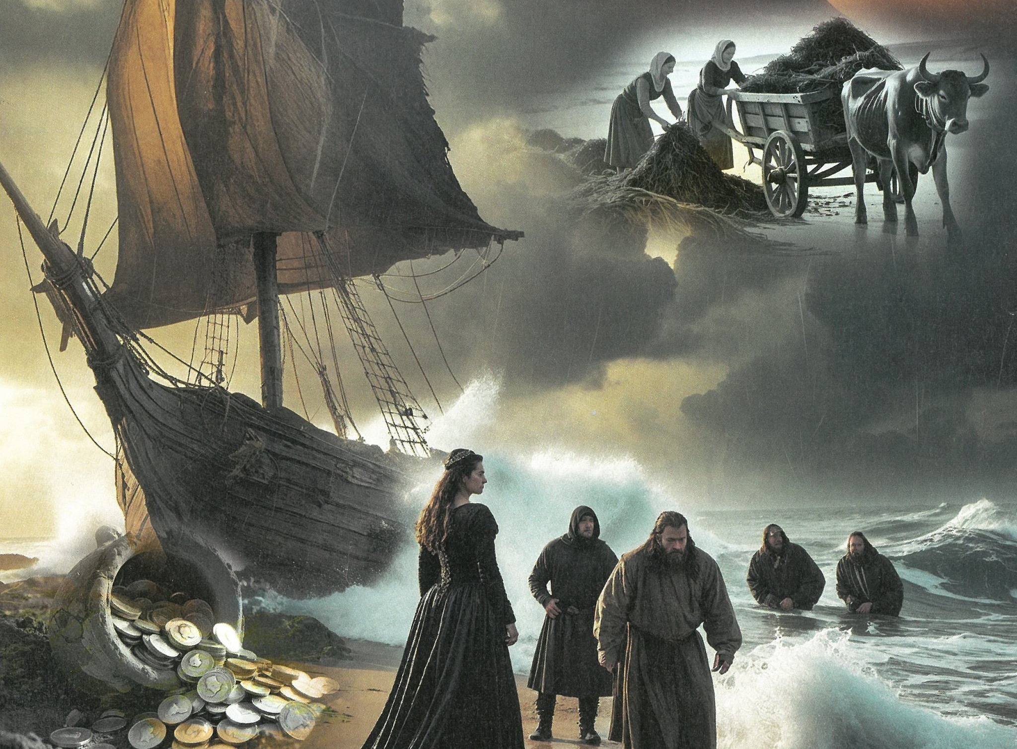 Læsø Museum skibsforlis - LIM 2025 - collage Klaus Munk