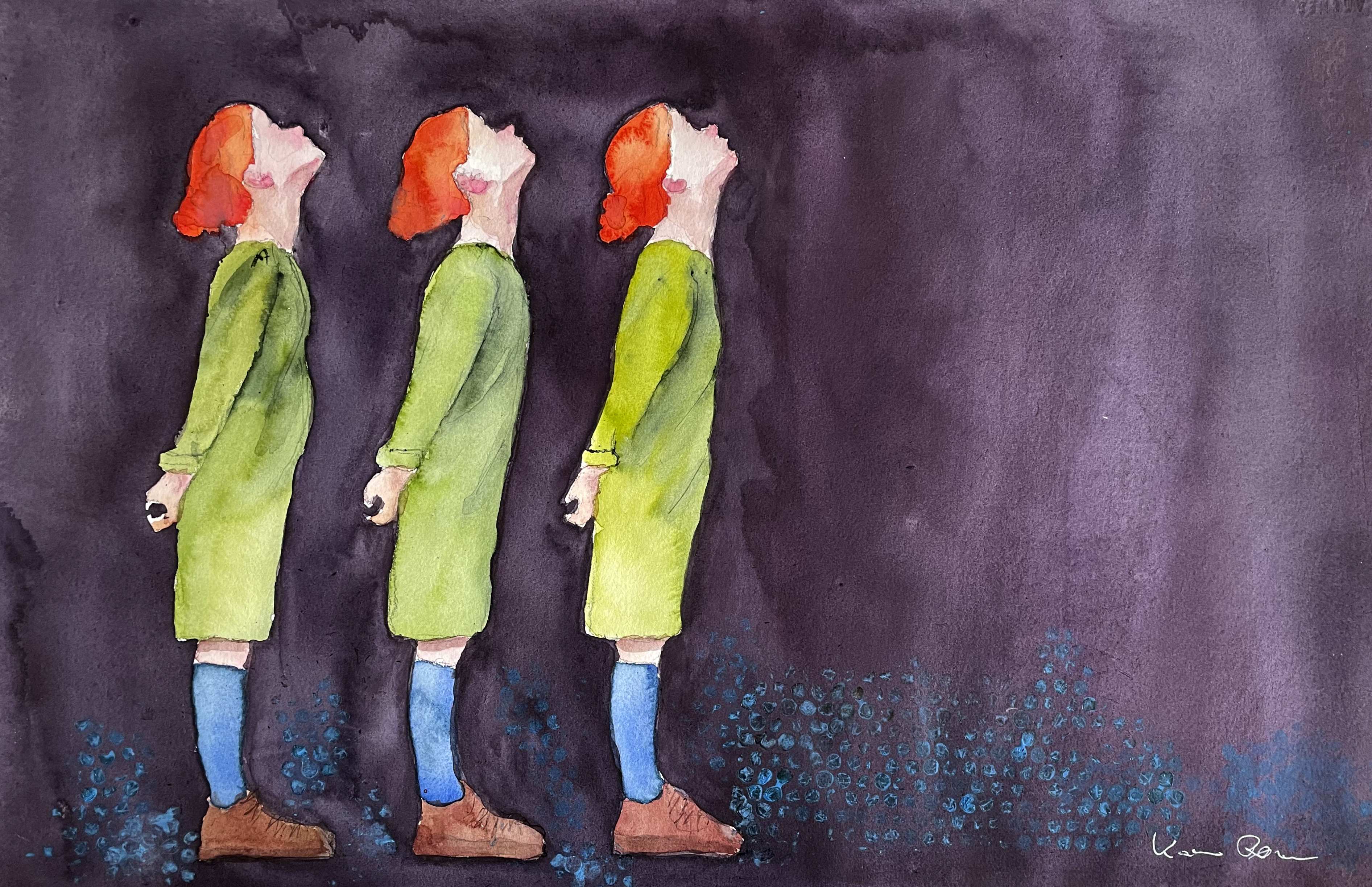 Udstilling Luddes Hus; Karen Rønne