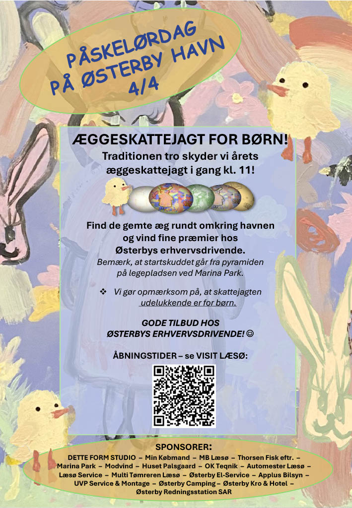Påskeplakat Østerby 2026
